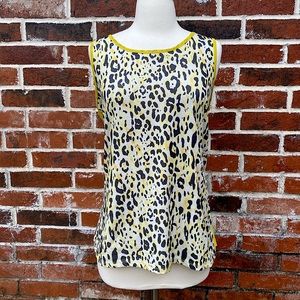 4for $20 Estimate Couture XL leopard mesh back tank